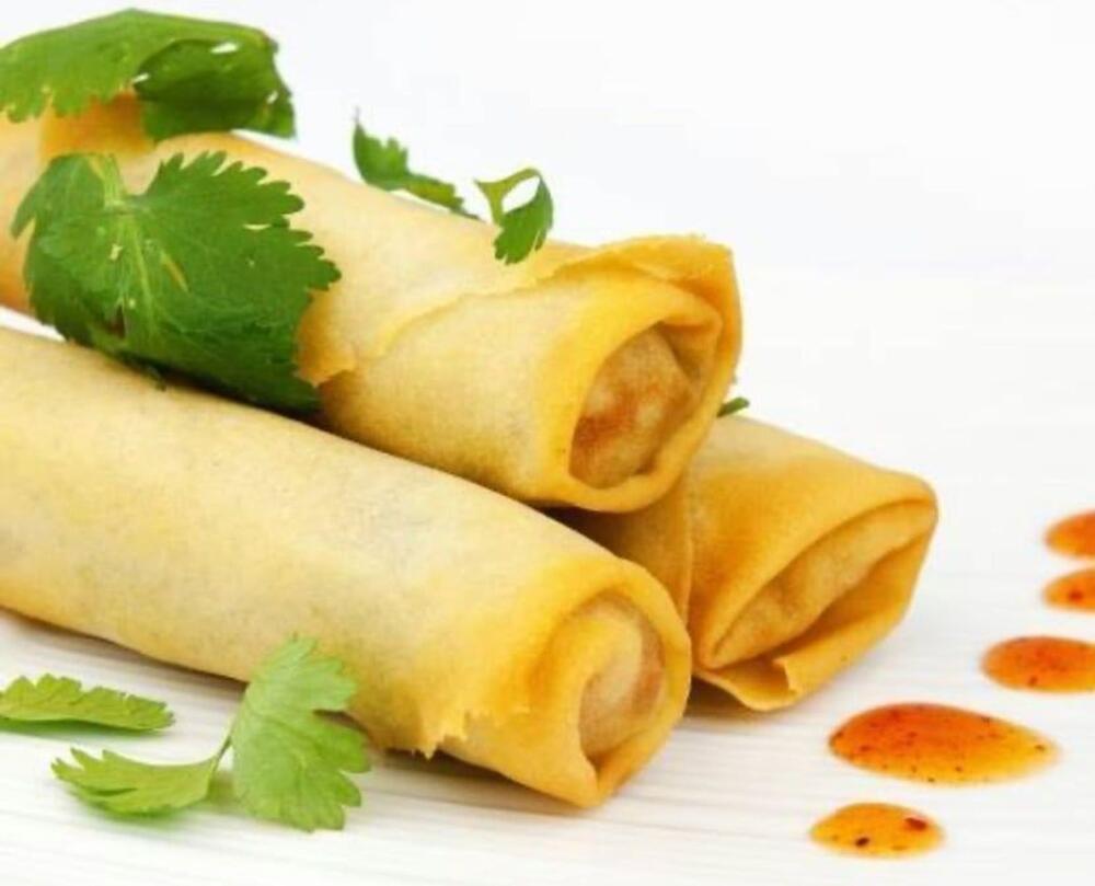A9. Japanese Crispy Spring Rolls